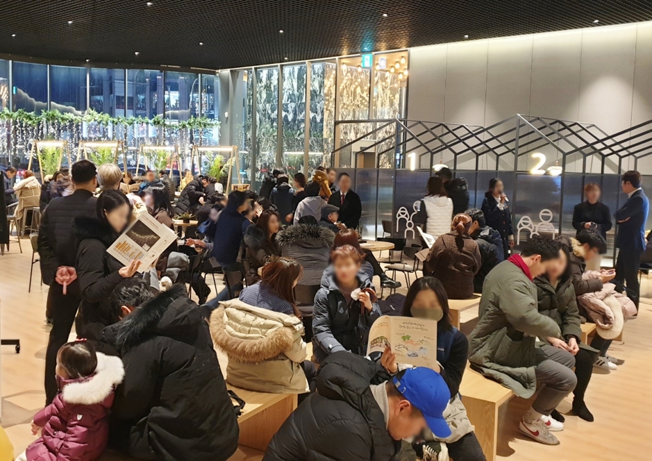 'e편한세상 홍제 가든플라츠' 주택전시관 내관.(사진=리얼투데이)