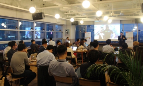 KOTRA가 ‘글로벌 점프 300’ 프로그램을 가동한다. 사진은 지난해 KOTRA 스타트업 지원 행사 현장. 사진=KOTRA