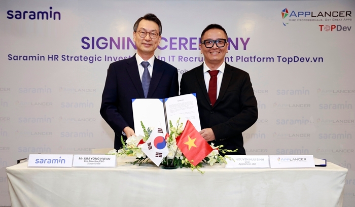 사람인HR, ‘베트남’ 취업플랫폼 ‘앱랜서’ 인수