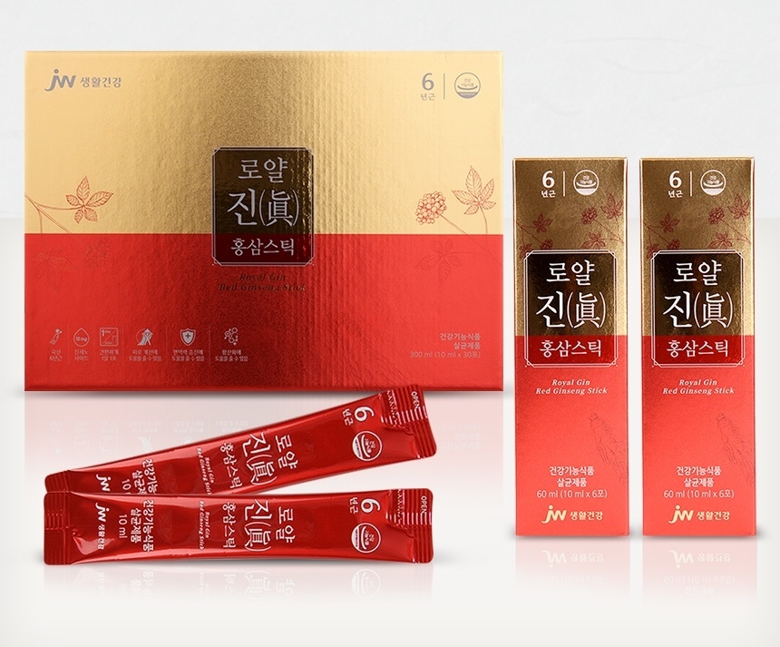 JW생활건강, 간편하게 섭취하는 ‘로얄 진(眞) 홍삼스틱’ 출시