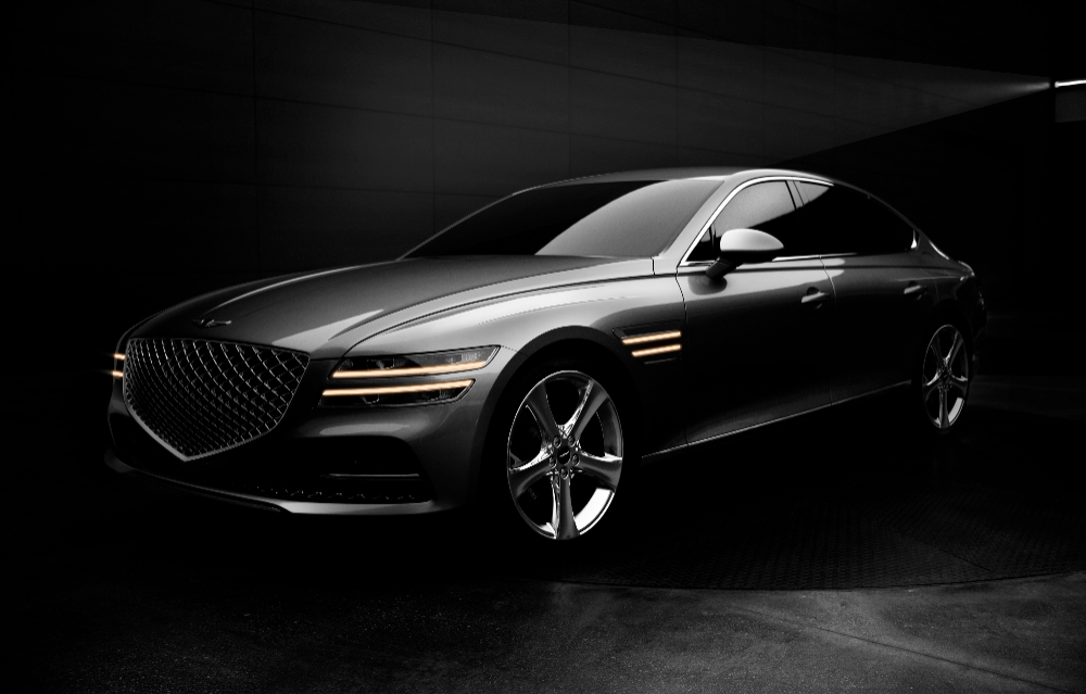 The All-new G80 외관.