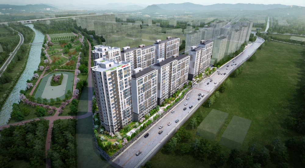 순천 금호어울림 더파크 2차 조감도.(사진=금호산업)