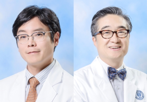 연세대학교 강남세브란스병원 소화기내과 윤영훈 교수(좌), 박효진 교수(우). 사진=세브란스