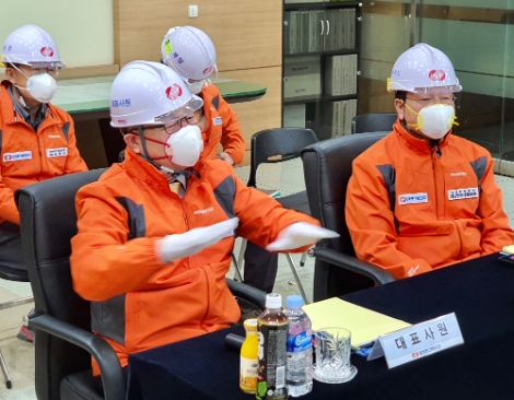 동서발전, 코로나 확산 대비 비상대응훈련 시행