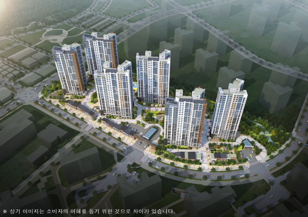 호반써밋 스카이센트럴 조감도