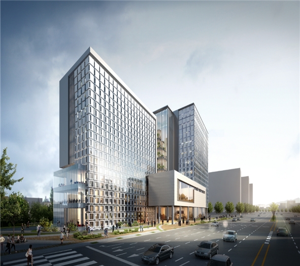 부산 연제구에 위치한 나라키움 부산통합청사 조감도.(제공=부산식약청)