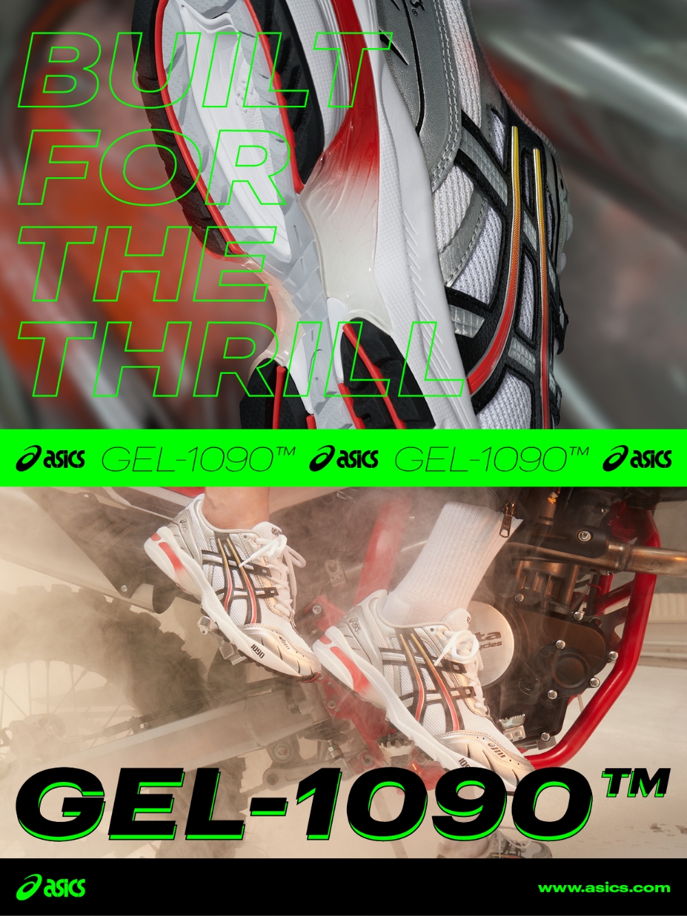 아식스, 레트로 운동화 젤-1090(GEL-1090™) 완판