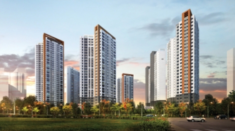 호반 써밋(SUMMIT) 고덕신도시 2차 조감도. 사진=군인공제회