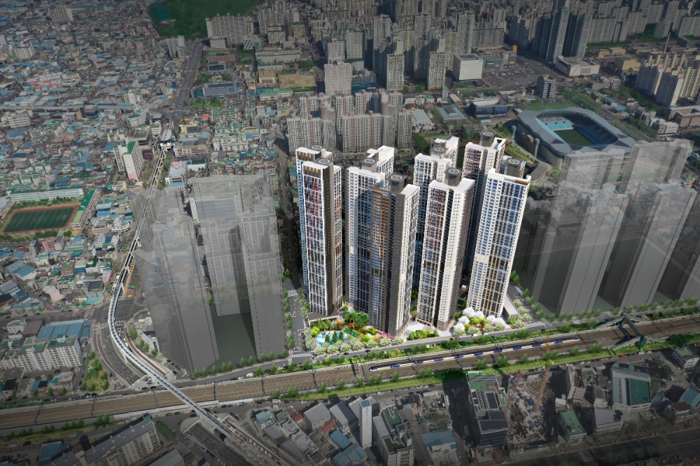 힐스테이트 대구역 오페라 조감도.(사진=현대건설)