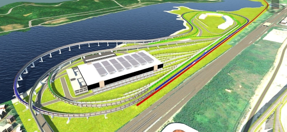 싱가포르 Integrated Train Testing Centre(ITTC, 철도종합시험선로) 조감도.(사진=GS건설)