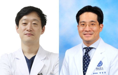고대구로병원 흉부외과 김현구 교수(좌), 세브란스병원 흉부외과 박성용(우). 사진=고려대구로병원