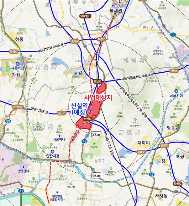 안산장상지구 위치도