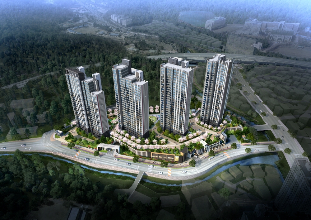 의정부 롯데캐슬 골드포레 조감도.(사진=롯데건설)