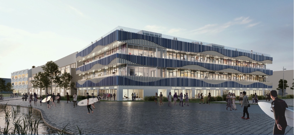 웨이브스퀘어 투시도