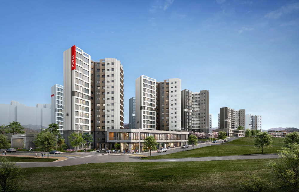 HDC현대산업개발 '우장산숲 아이파크' 투시도