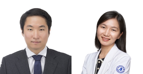 고대안산병원 방사선종양학과 임채홍 교수(좌), 인하대병원 방사선종양학과 이정심 교수(우). 사진=고대안산병원