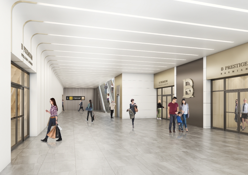 지하철 연계 이미지.(사진=삼성물산 건설부문)
