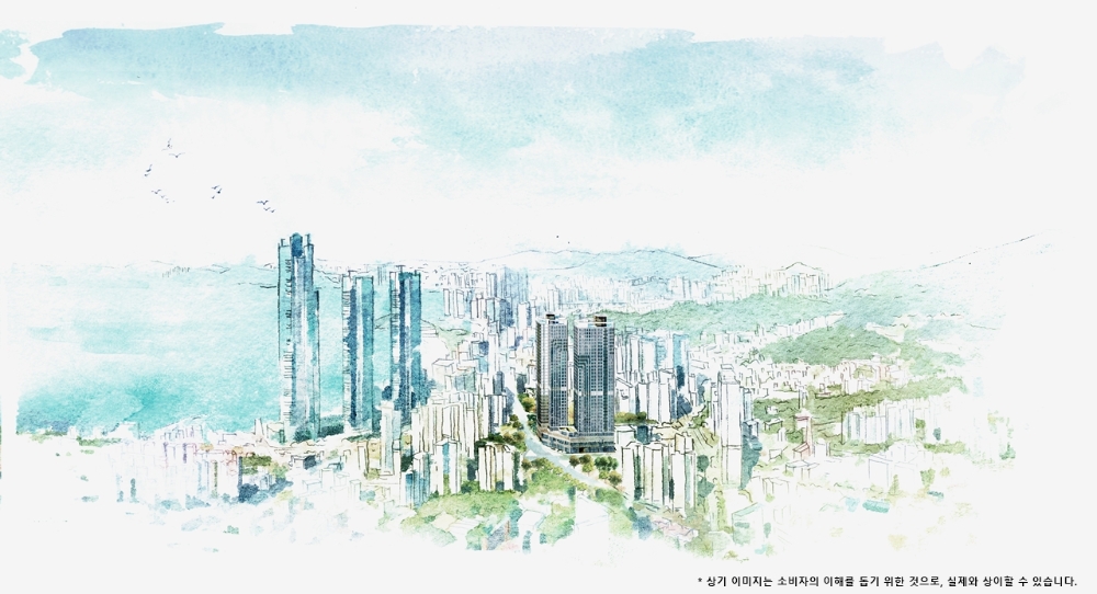 KCC건설, ‘해운대 중동 스위첸’ 6월 분양