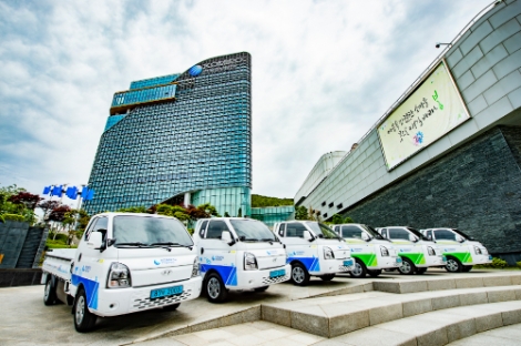 중부발전, 1톤 전기화물차 도입으로 친환경차 보유비율 65% 도달