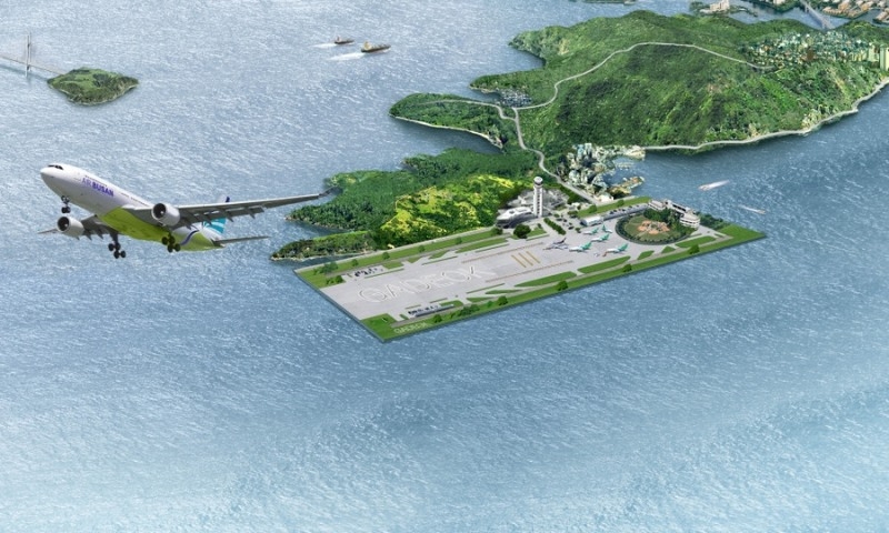 부산가덕도 동남권신공항 이미지.(제공=부산시)