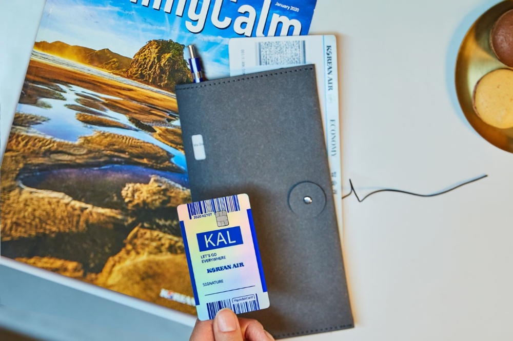 대한항공 현대카드.(사진=대한항공)