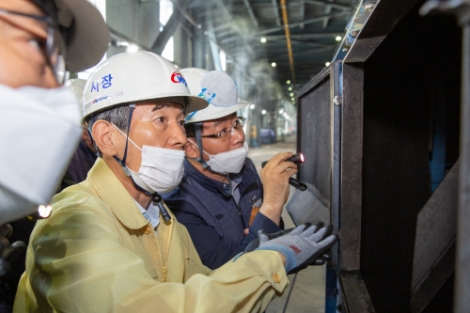 서부발전 김병숙 사장, 현장 밀착경영으로 여름철 안정 전력수급 노력