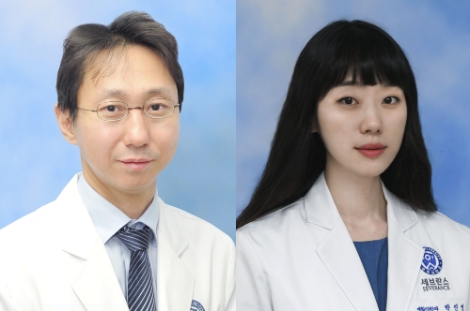 강남세브란스 간담췌외과 박준성 교수(좌), 재활의학과 박진영 교수(우). 사진=세브란스