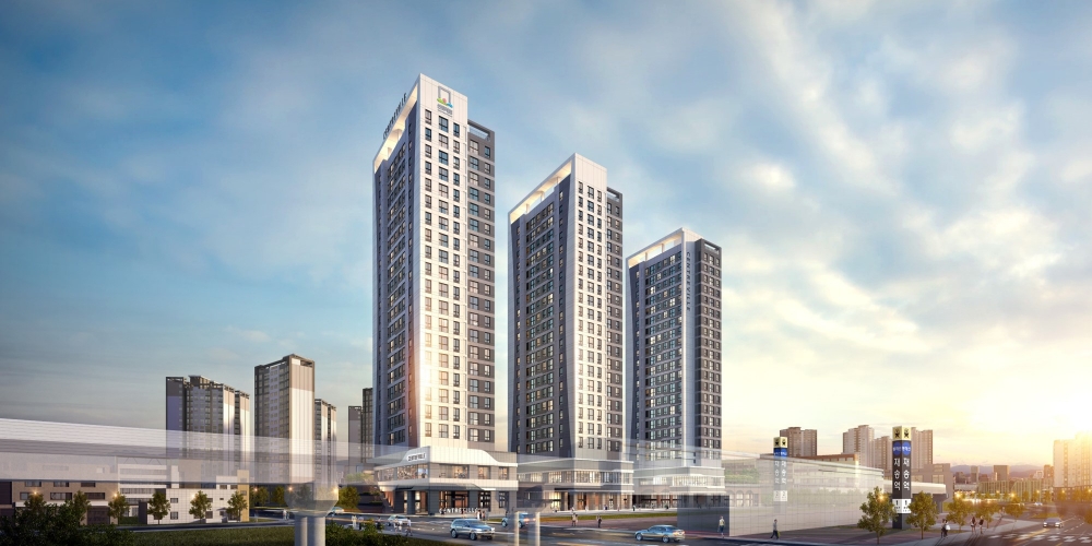 센텀 센트레빌 플래비뉴 투시도.