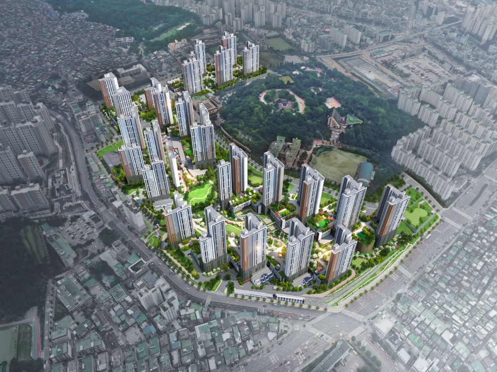 산성역 자이푸르지오 조감도.(사진=GS건설)