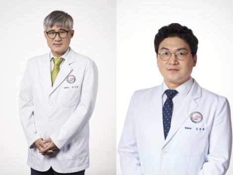 한림대학교동탄성심병원 정형외과 송시영 교수(좌)와 김성재 교수(우). 사진=한림대의료원