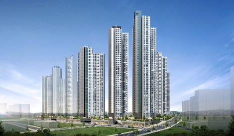 김해 푸르지오 하이엔드 전경. 사진=대우건설