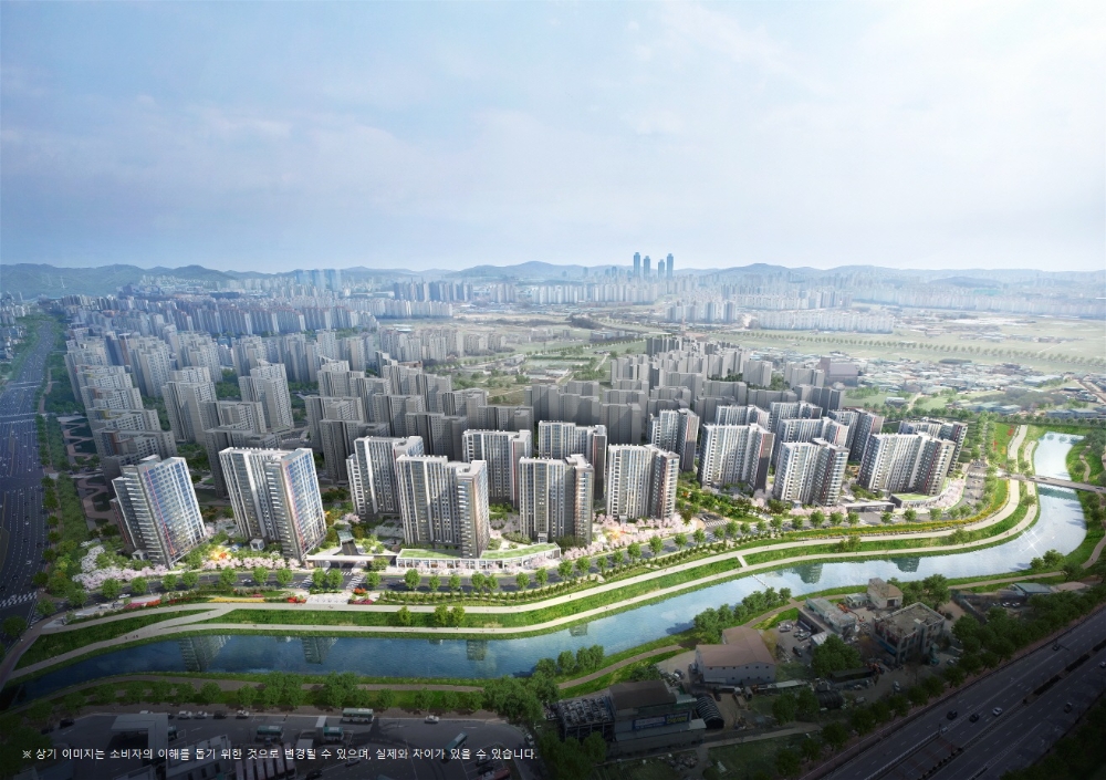 영통 롯데캐슬 엘클래스 조감도.(사진=롯데건설)