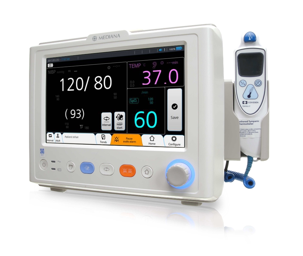 메디아나, 인공지능 탑재 환자감시장치 3종 美 FDA 인증 완료