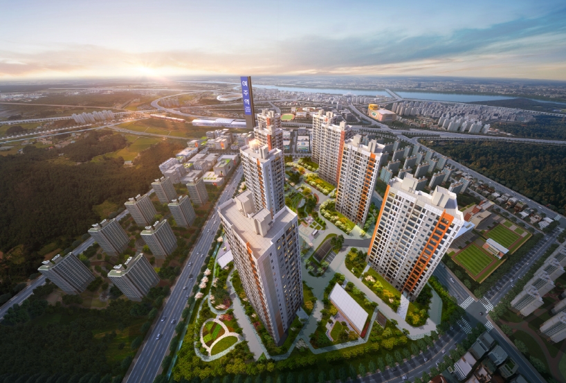 여주역 우남퍼스트빌 조감도