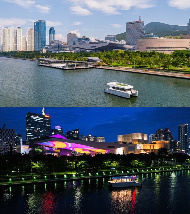 해운대 리버크루즈.(사진제공=부산 해운대구)