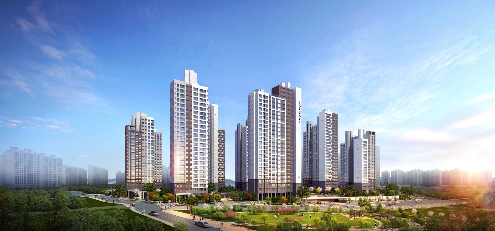 新아산 모아엘가 비스타 1차 투시도