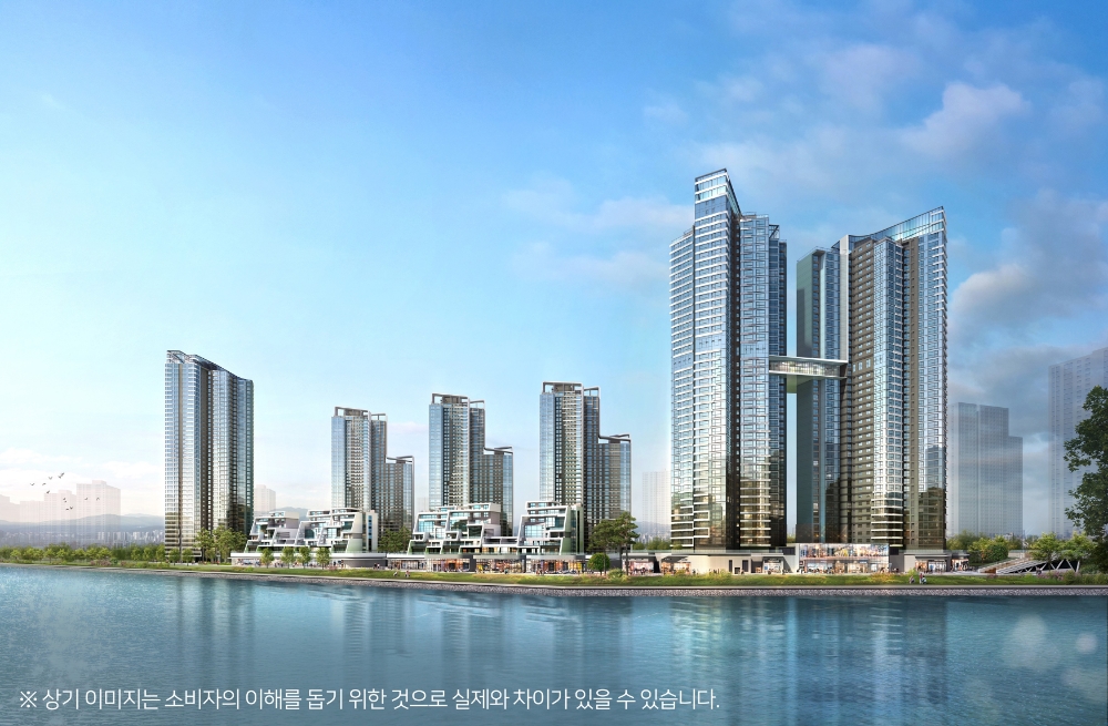 송도자이 크리스탈오션 투시도.(사진=GS건설)