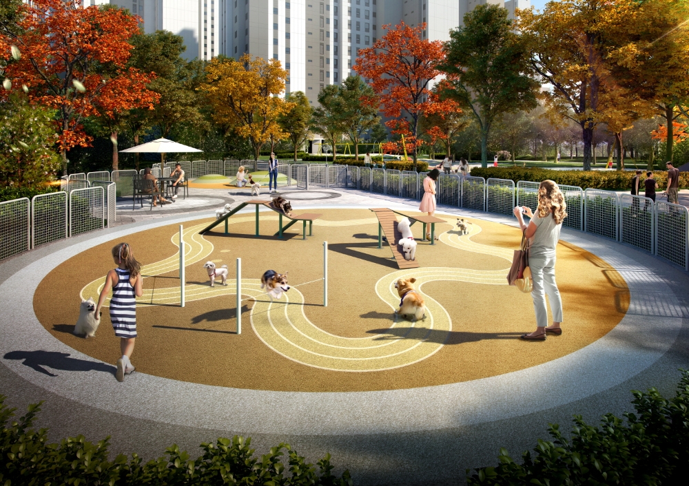 한화 포레나 수원장안 펫프렌즈파크