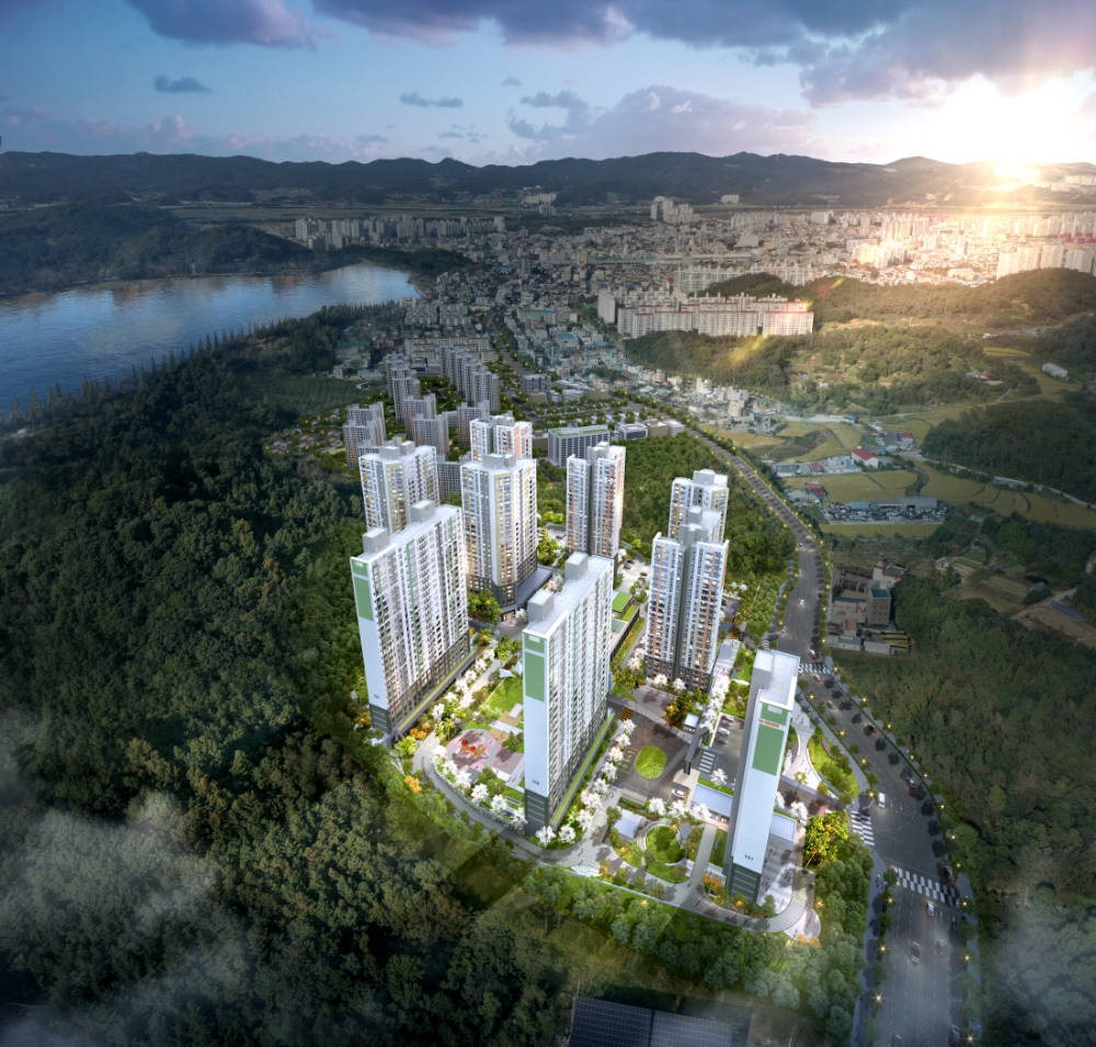 용화남산 포레시티 줌파크 조감도