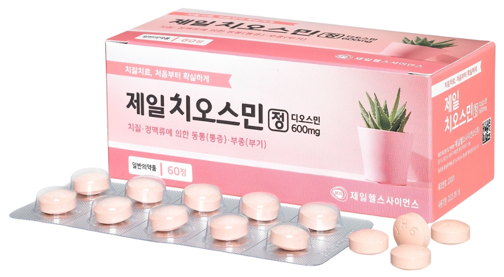 제일헬스사이언스 '제일 치오스민 정 600mg' 출시