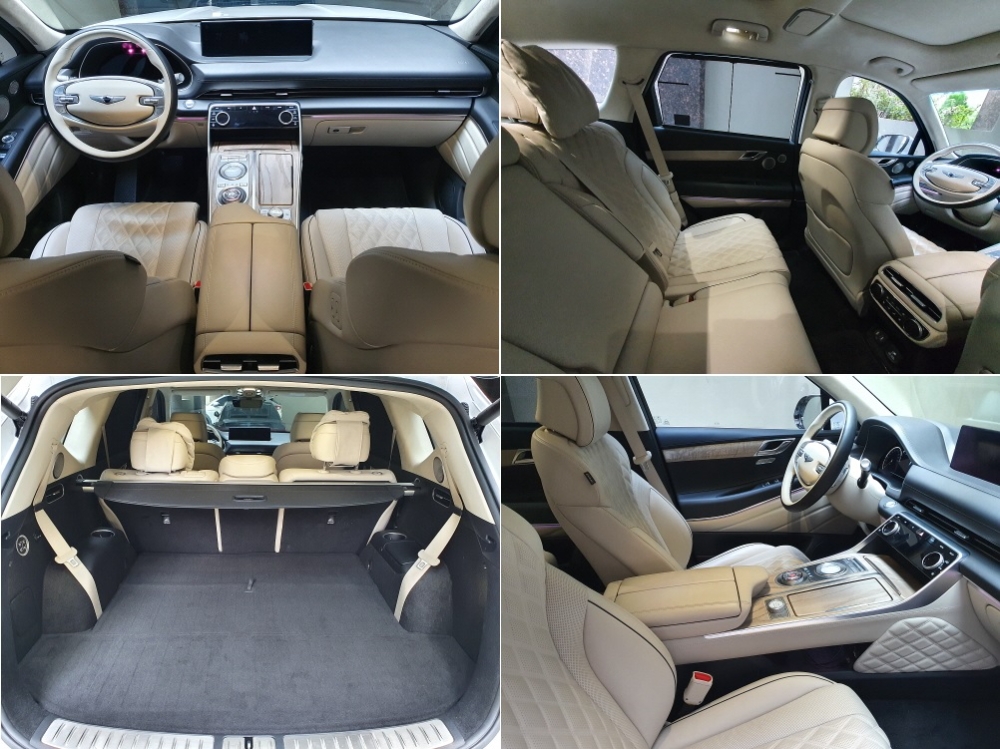 제네시스 GV80 실내.(사진=최영록 기자)