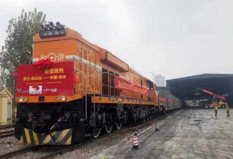 CJ대한통운, 핀란드-중국 간 TSR 통한 블록트레인 운행 성공