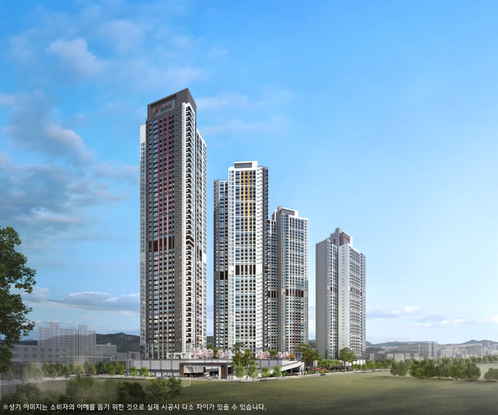 힐스테이트 대명 센트럴 투시도.(사진=현대건설)