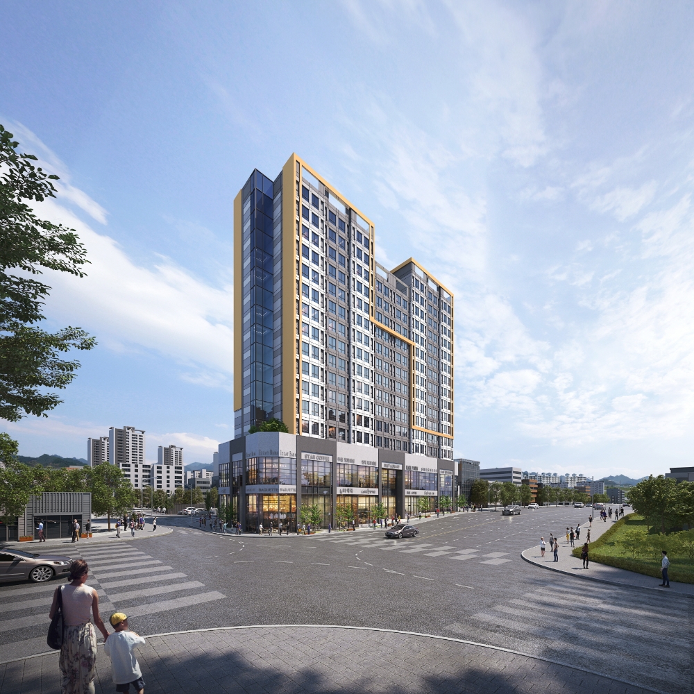 경산 하양 파인앤유 더 퍼스트 투시도.