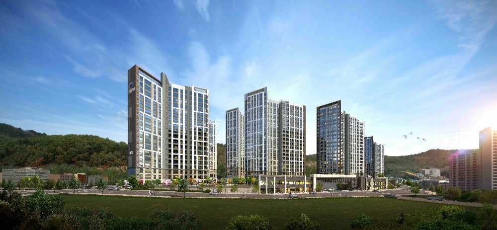 목포 한양립스 더 포레 투시도.(사진=한양건설)