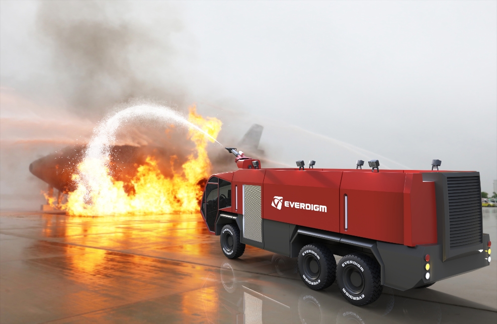 에버다임, 정부 ‘항공기구조 소방차 개발’ 주관기관으로 선정