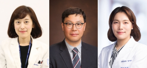 분당서울대병원 이혜진 교수(좌), 서울대병원(현 건강보험심사평가원 파견 근무) 이진용 교수(가운데), 서울대병원 정혜민 교수(우). 사진=분당서울대병원
