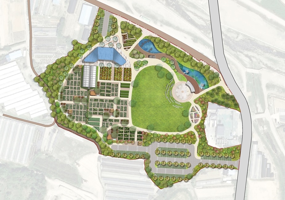 기장군 철마도시농업공원 조감도.(제공=부산기장군)