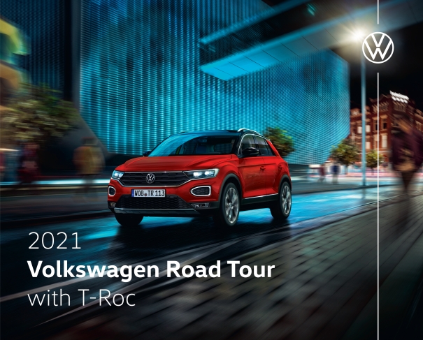 전국 로드투어 이벤트 포스터.(사진=폭스바겐코리아)
