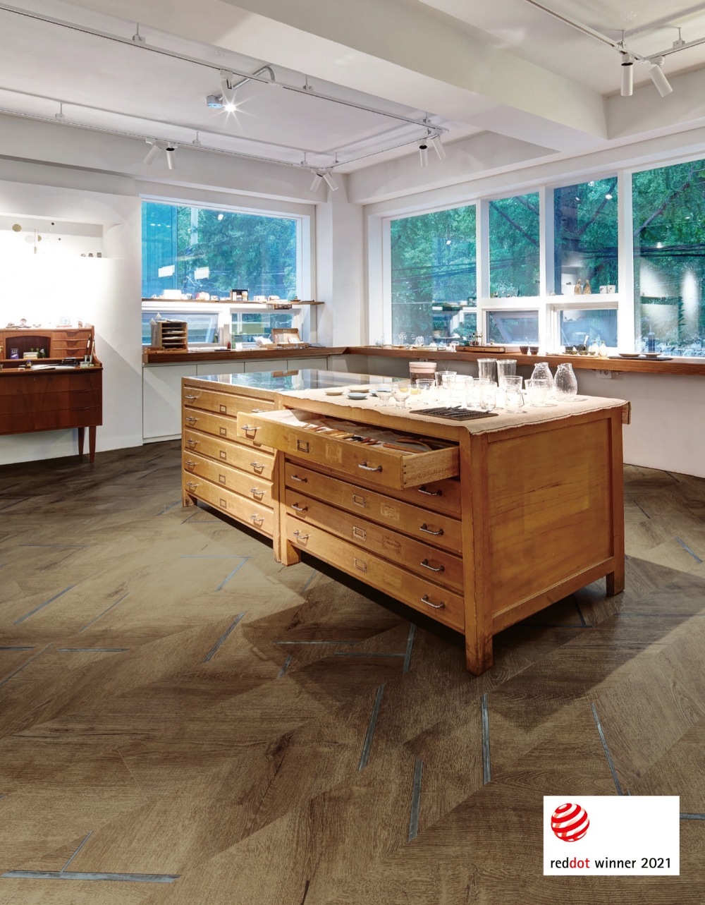 프레스티지 아티스트리 우드앤메탈.(사진=LG하우시스)